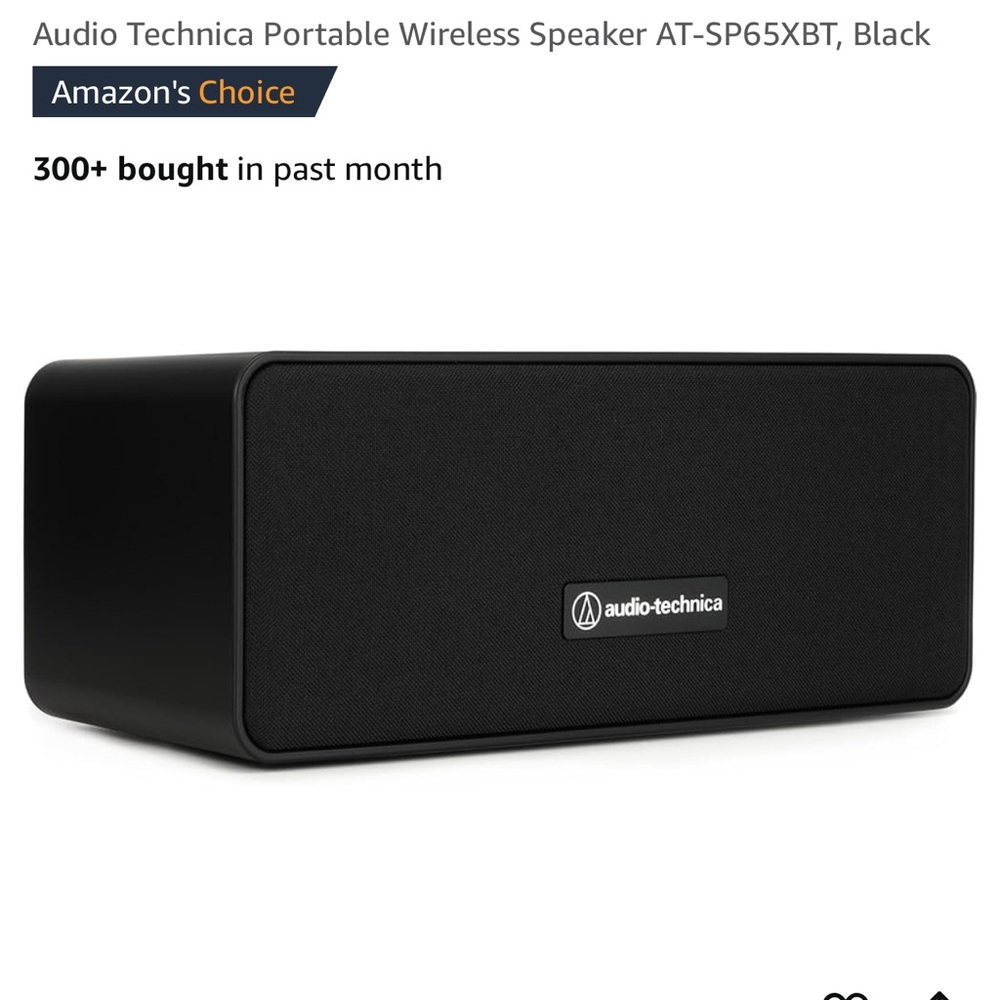 Audio Technica bluetooth speaker